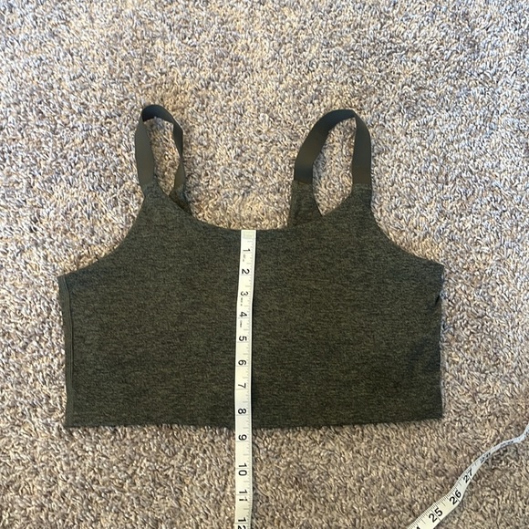 Offline by Aerie Recharge Spacedye Sports Bra Green Marled - Picture 4 of 8